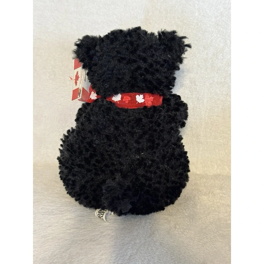 Canada Black Bear Plush Parkdale Novelty 44018B Canadian Hug Maple Hat‎
